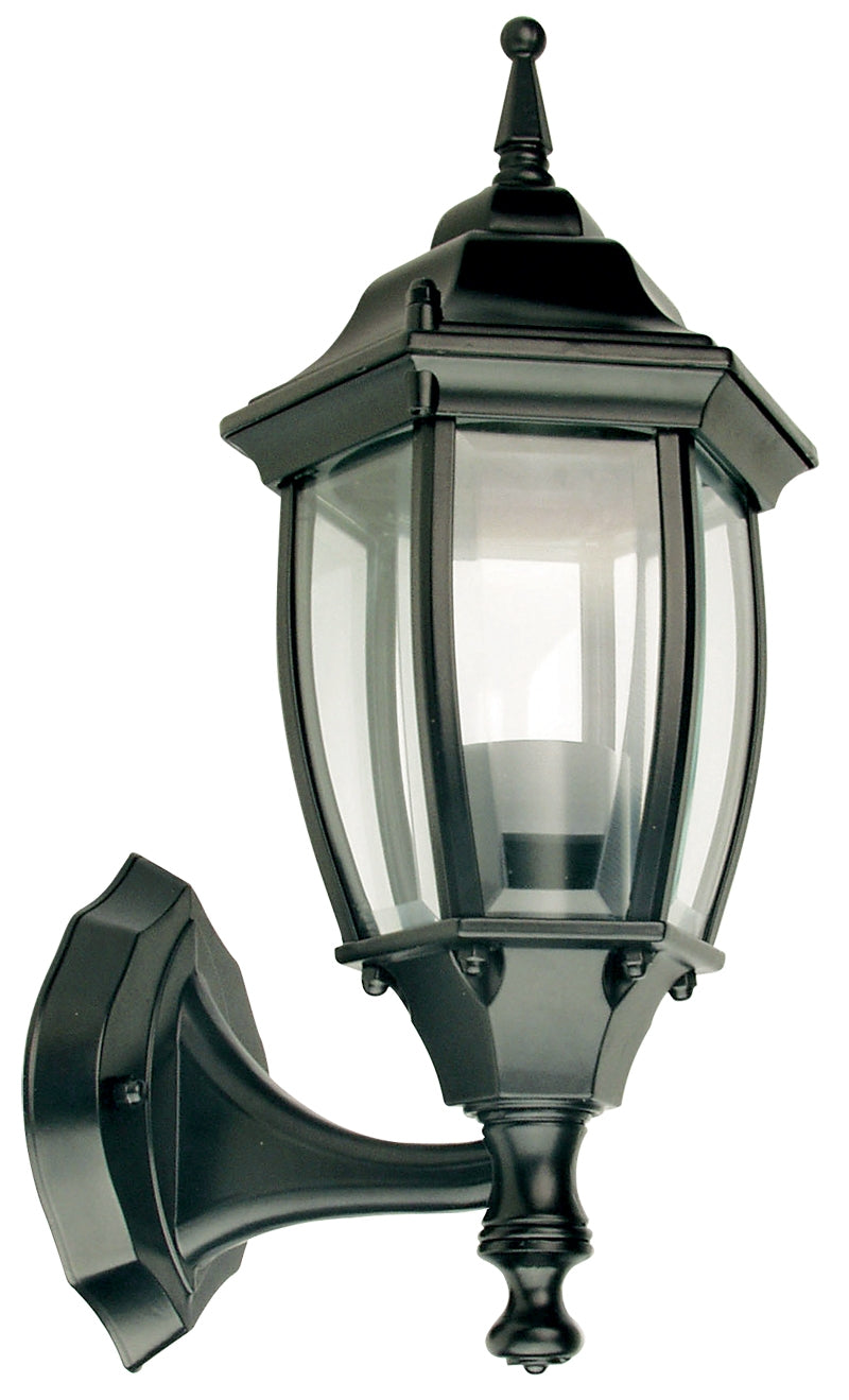 HIGHGATE UP EXT WALL LIGHT BLACK