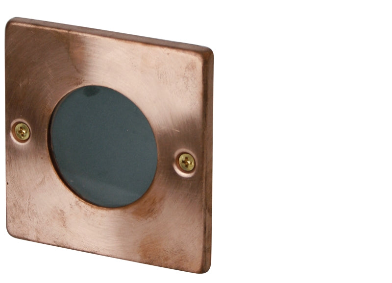 ROCCO - SQUARE IP44 RECESSED COPPER