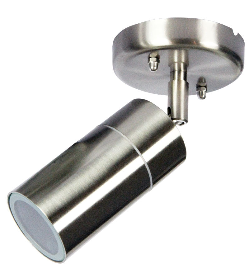 ZETA SINGLE SPOT STAINLESS IP44 GU10