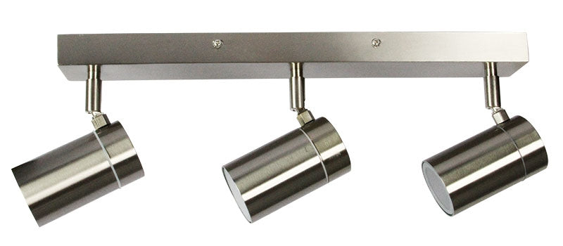 ZETA TRIPLE SPOT STAINLESS IP44 GU10