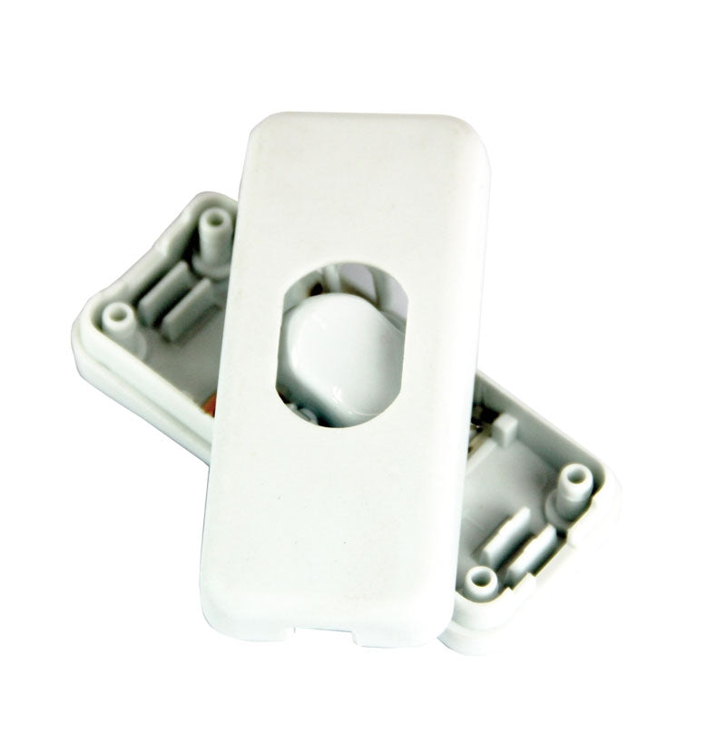 CORDLINE SWITCH ONLY WHITE 2POLE/2AMP