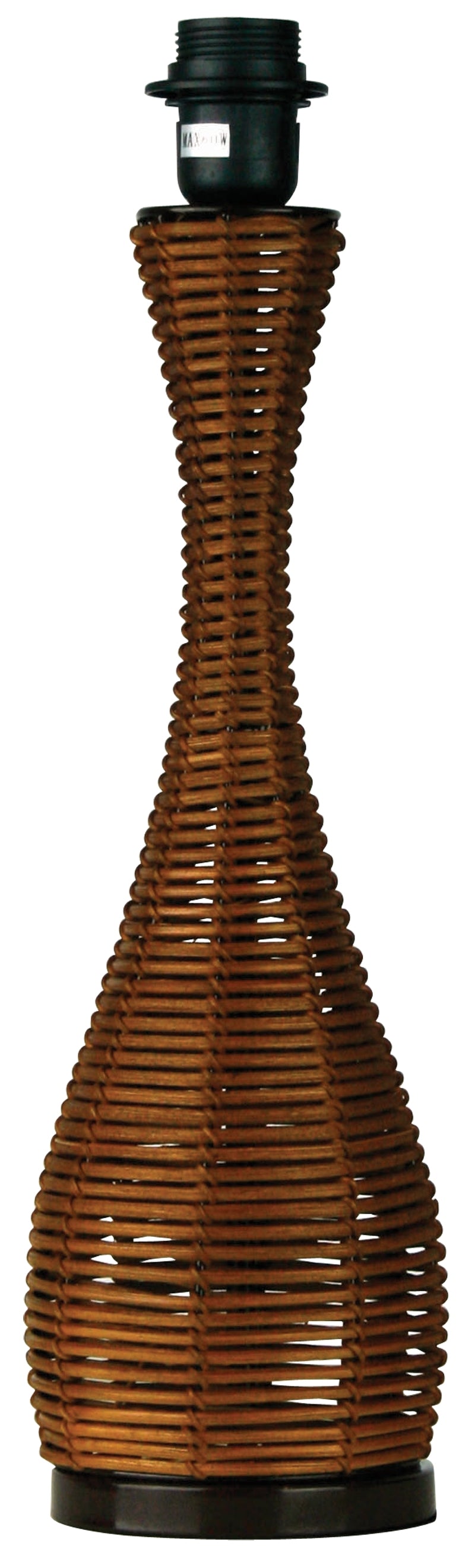 AKITA 46 BROWN WICKER LAMP BASE E27 