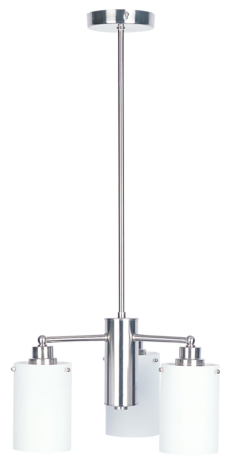 ZEST 3LT PENDANT BR. CHROME / OPAL MATT