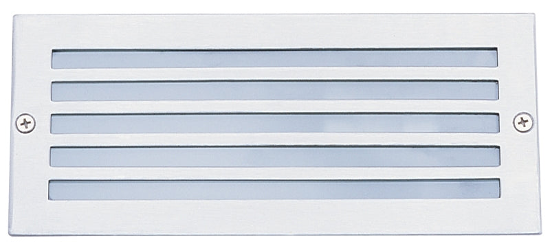 BRICK LIGHT 316 STAINLESS LOUVRED FACE