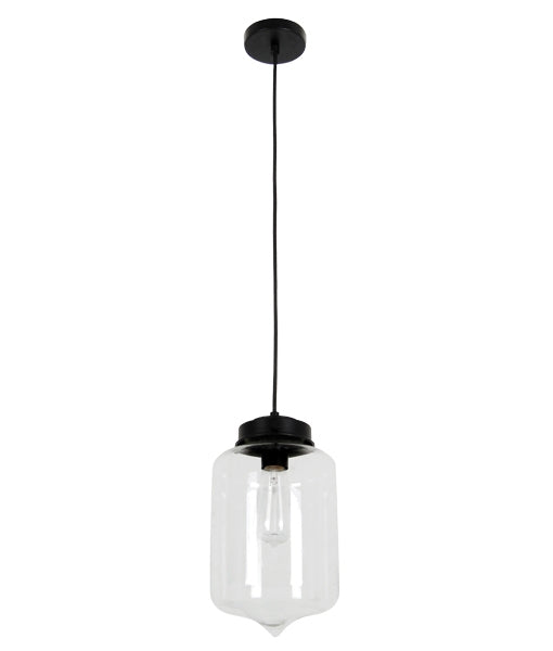 TIPPLED CLEAR GLASS MASON5
