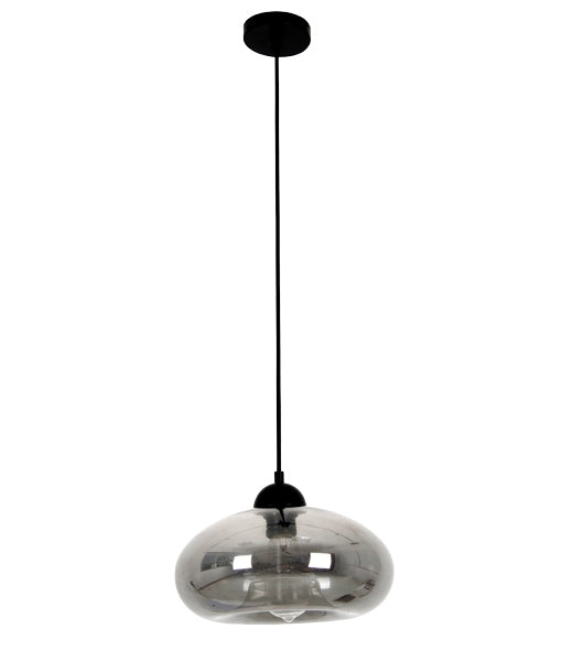 OVAL SMOKED GLASS MASON9