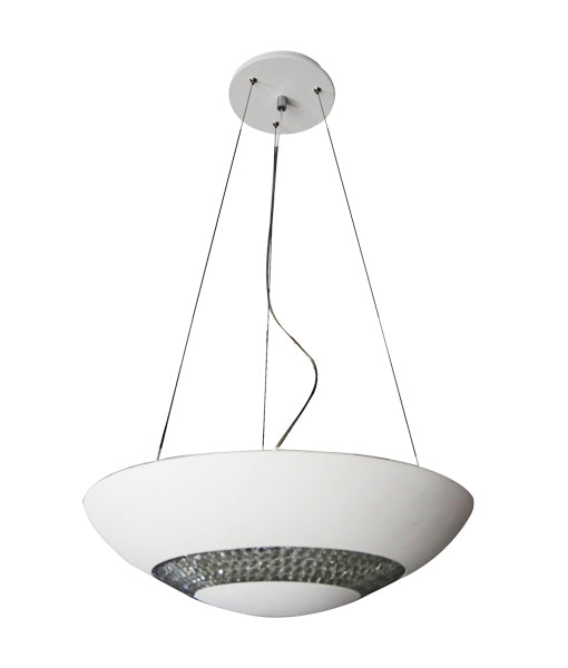 WHITE MATT LED PENDANTS PRISM-W