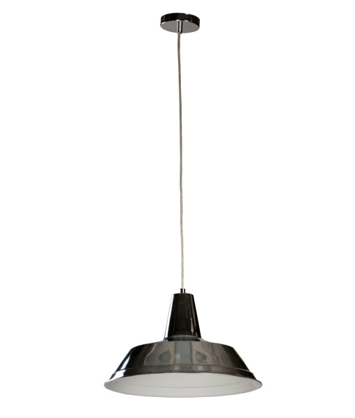 DIVO Series 240V E27 Pendant Lights Chrome DIVO2