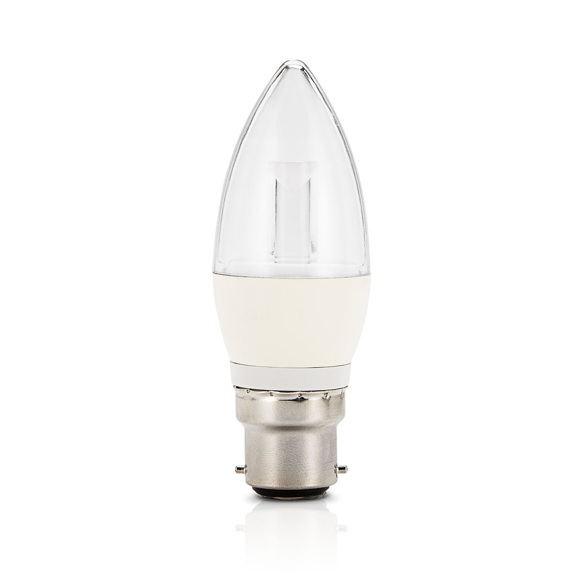 GLOBE CANDLE LED 4W 250LM 3000K CLEAR B22 NON-DIMMABLE (18546) BRILLIANT LIGHTING