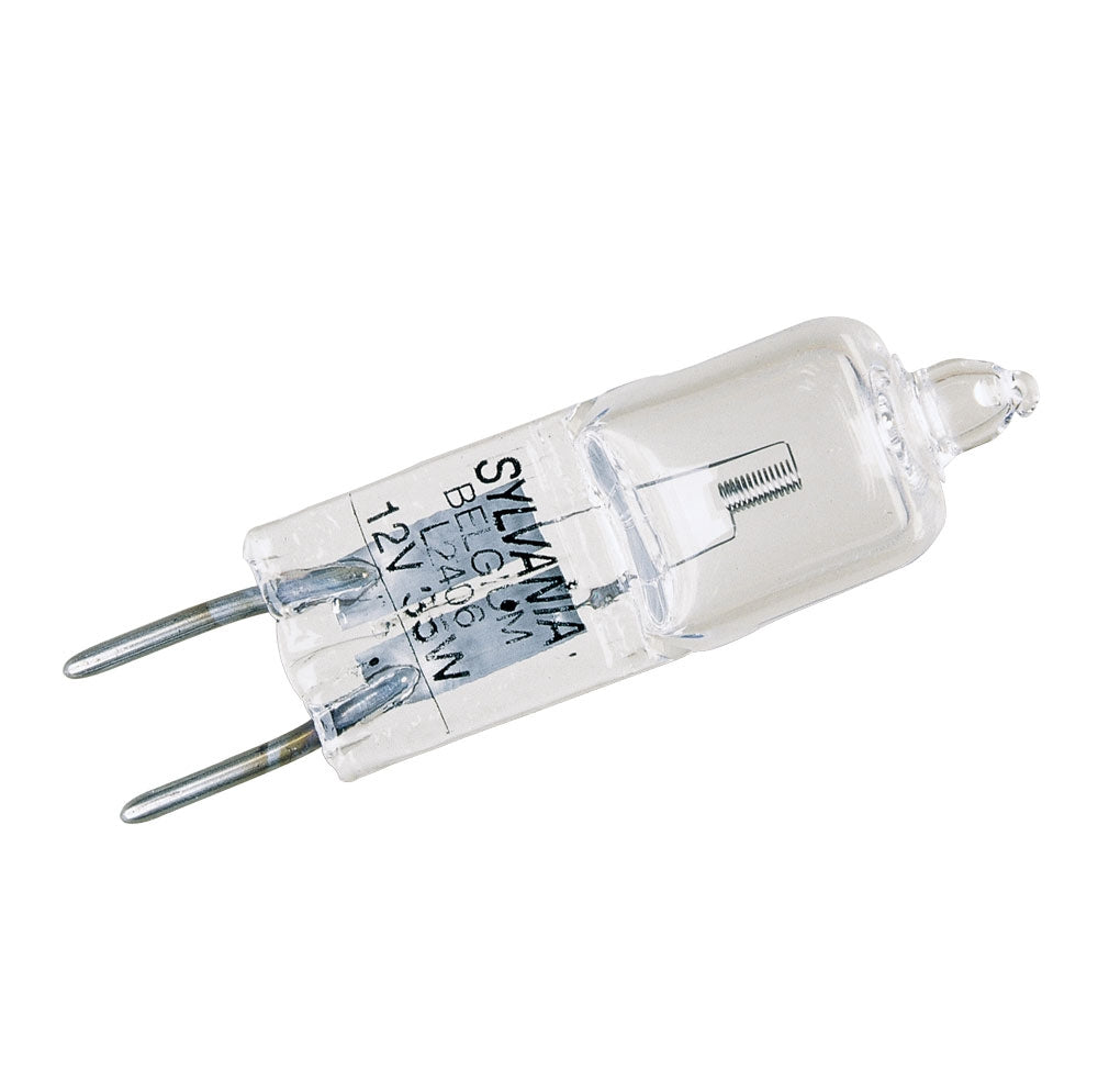 SYLVANIA  50W HALOGEN 12V GY6.35 LP AXIAL 210220