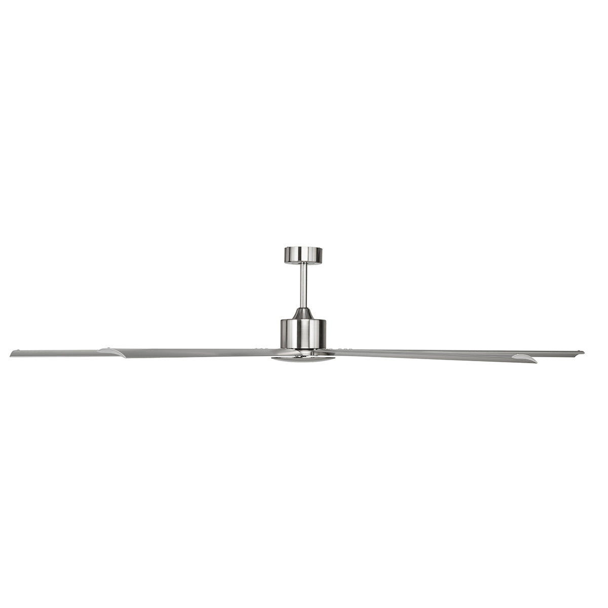 HERCULES 84" INDUSTRIAL SIZED CEILING FAN-SATIN NICKEL 20073/13 BRILLIANT LIGHTING