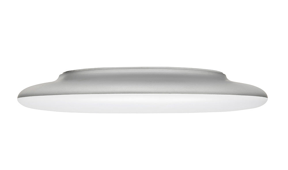ALLORA LED 12W DIMMABLE ROUND OYSTER - SILVER - 20093/11