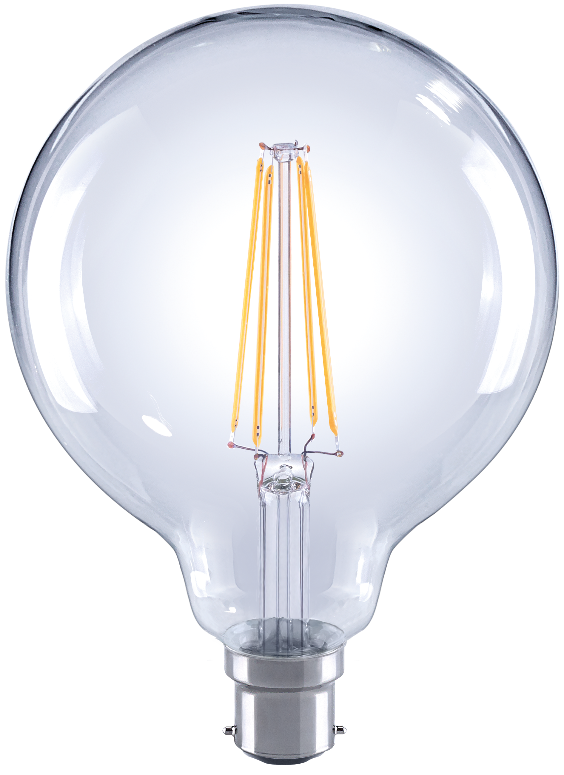 CROMPTON LED 7W G125 SPHERICAL FILAMENT B22 2700K GLOBE NON DIMMABLE