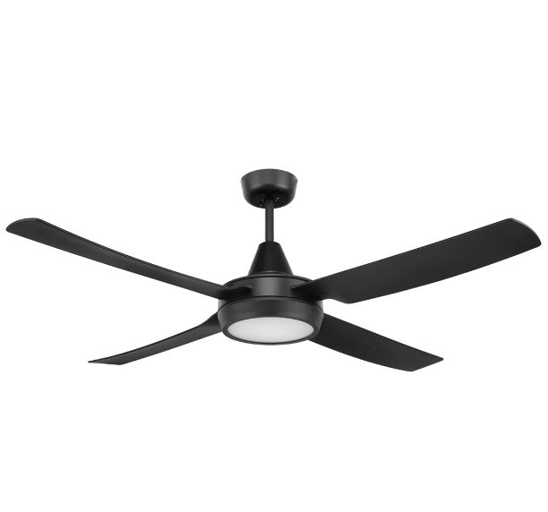 CRUZE 52'' ABS CEILING FAN W/ LED LIGHT - BLACK - 20532/06