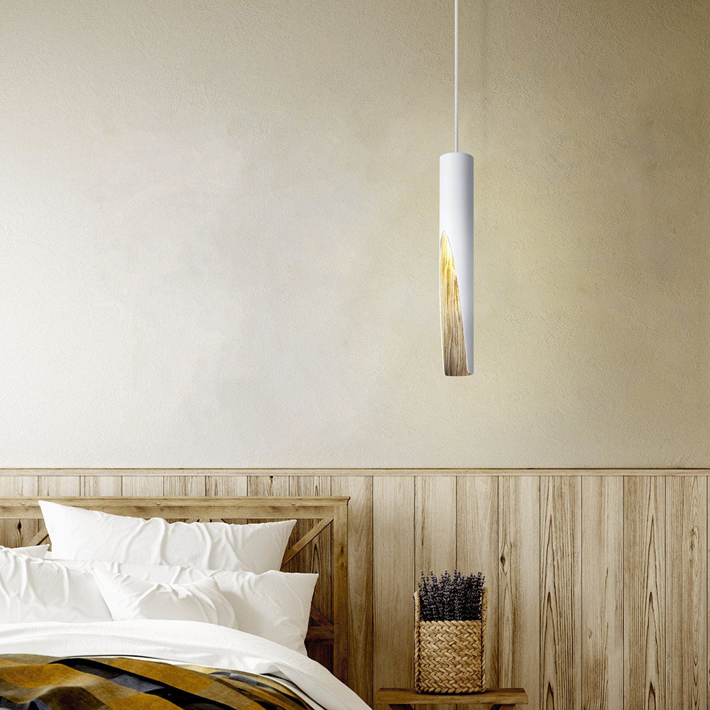BARBOTTO PENDANT LIGHT 1X5W GU10 LED TRI-COL WHITE NATURAL 206088