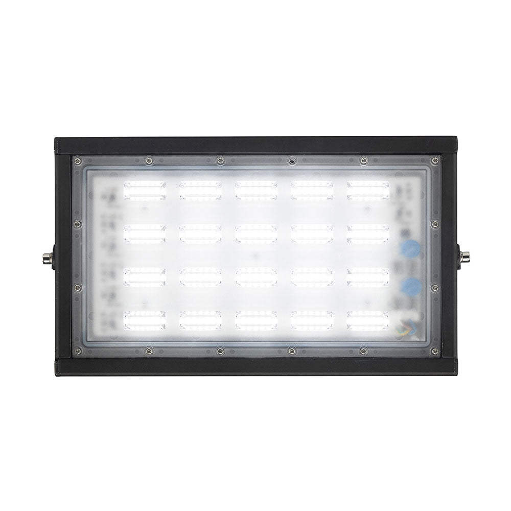 Razor 100W LED DIY Slim Floodlight Black / Daylight - 20790/06