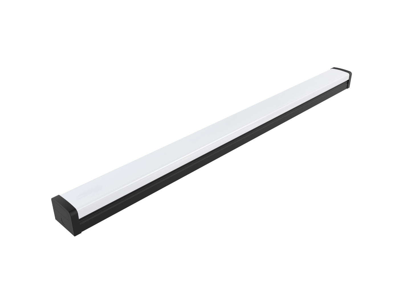 Black Body Stellar V 40w Modular LED Batten (IP20, DipSwitch, 5 Colour - 211024BK