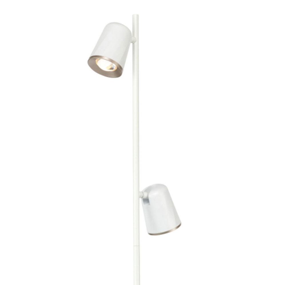 Kalla 2X6W LED Floor Lamp White - 21427/05