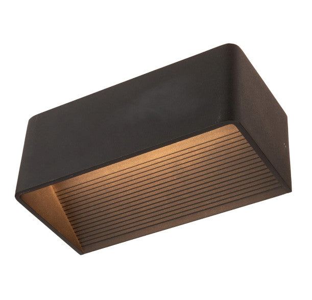 LILA LED WALL LIGHT 10W 3000K BLACK - 21837/06