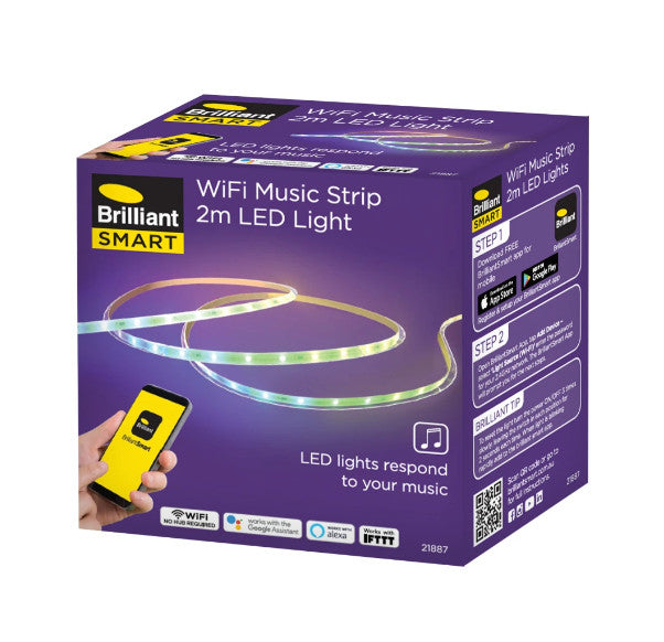 SMART 5M RGB MUSIC STRIP LIGHT - 21888