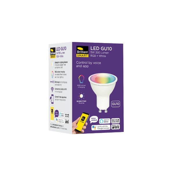 SMART BIO RHYTHM 5W GU10 RGB+W GLOBE - 21960