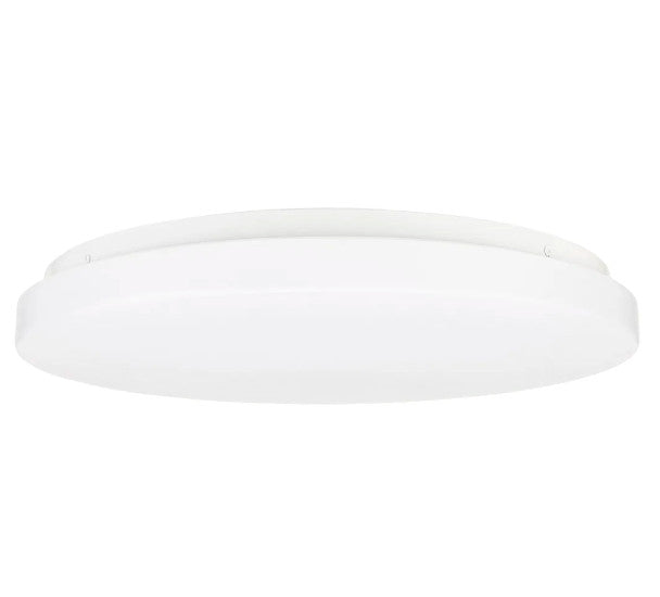 SATURN 15W CCT LED SLIM OYSTER - WHITE - 22125/05