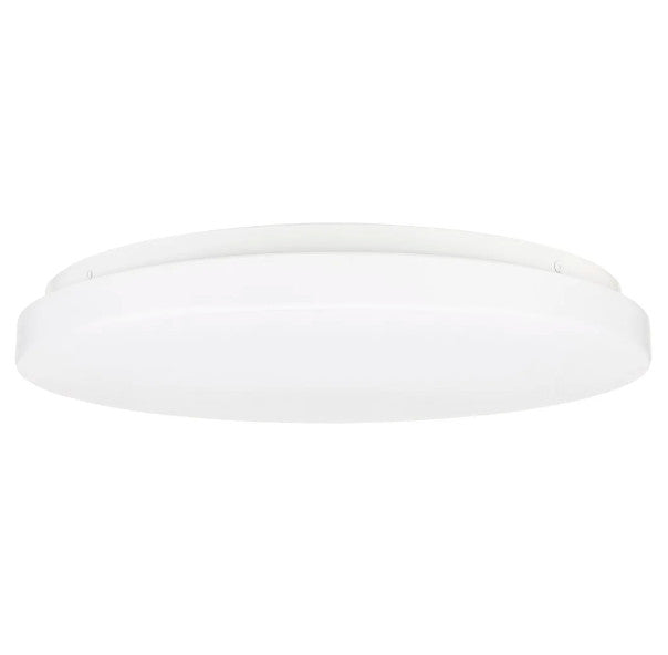 SATURN CCT LED SLIM OYSTER 24W WHITE - 22126/05
