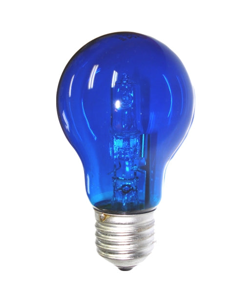 CLA LIGHTING HALOGEN GLOBE ES GLS 28W BLUE CLAHAGLS28WESB