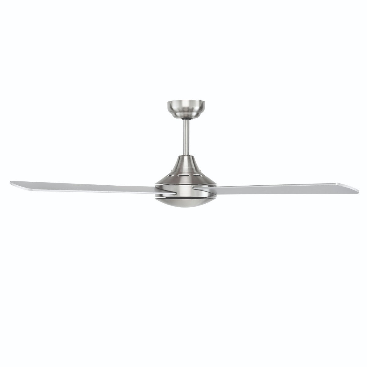 TEMPO PLUS 52" CEILING FAN MATT BRUSHED CHROME-22276/13