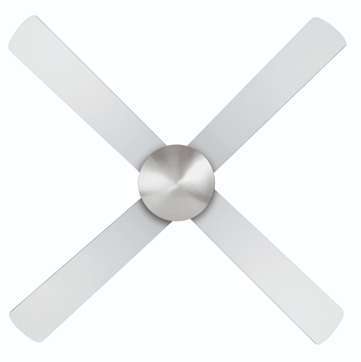 TEMPO PLUS 52" CEILING FAN MATT BRUSHED CHROME-22276/13