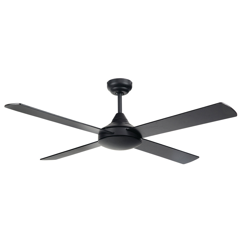 TEMPO PLUS 52" CEILING FAN MATT BLACK-22276/06
