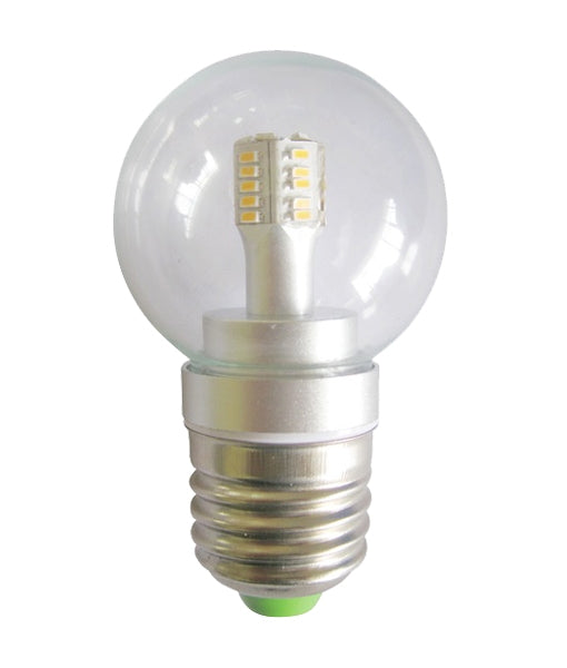 CLA LIGHTING LED GLOBE ES FANCY RND 4W 3000K CLR 300D FR1