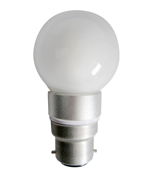 CLA LIGHTING LED GLOBE BC FANCY RND 4W 5000K FR 300D FR14