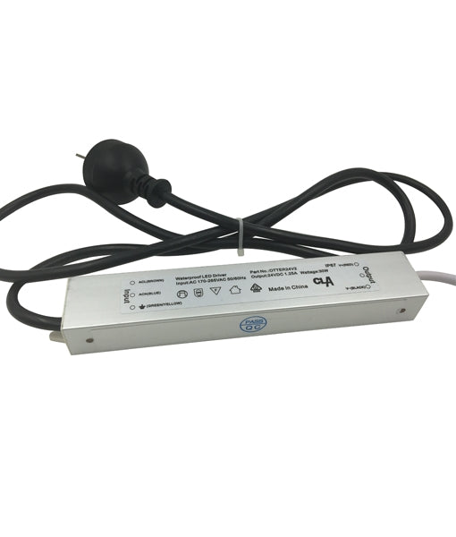 CLA LIGHTING LED DRIVER 24V DC C/VOLT 30W IP67 WP OTTER24V2