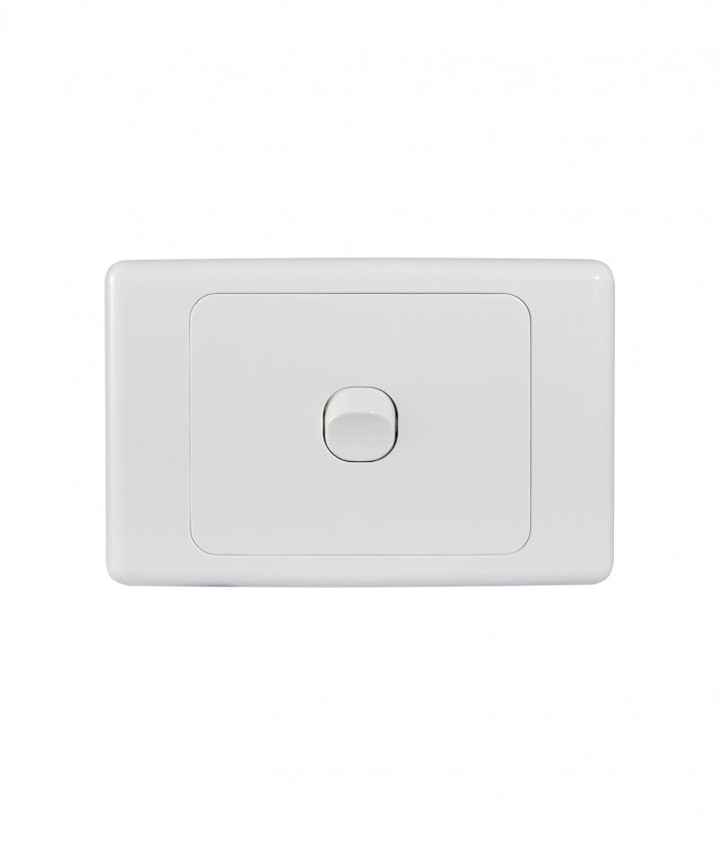 Cougar Switch Horizontal 1 Gang 16A 250V (COSW1G) GSM