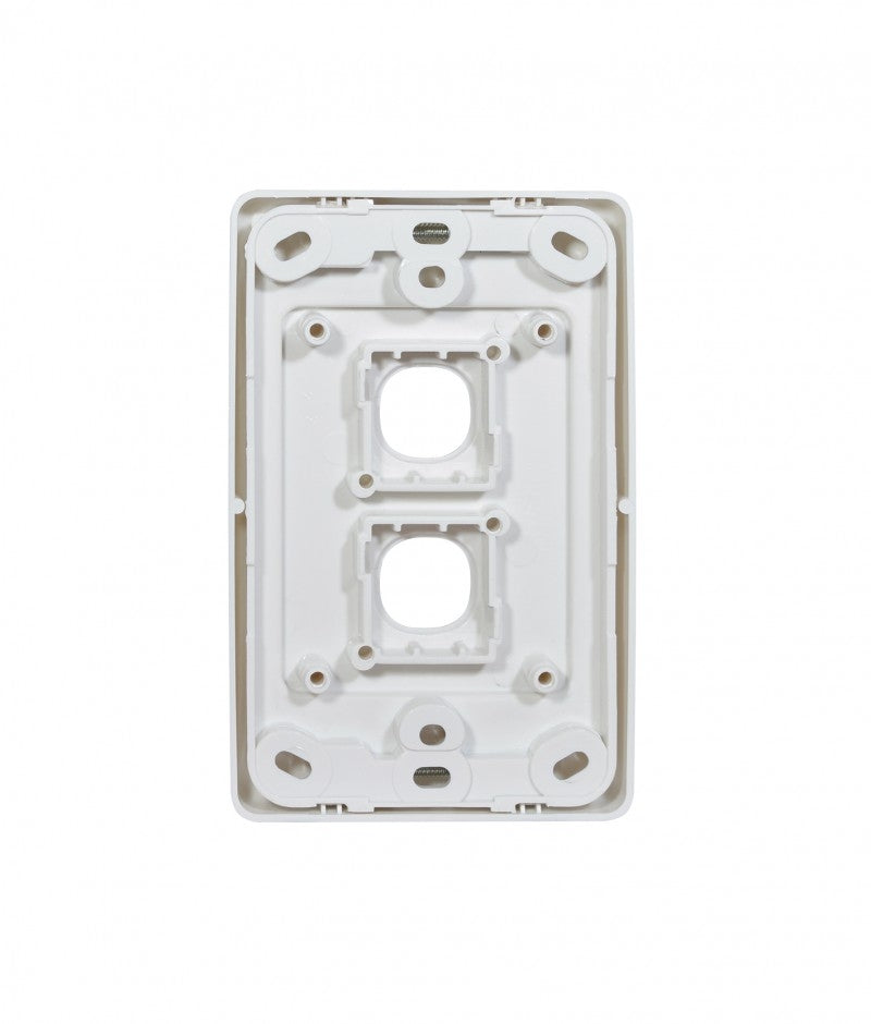Cougar Switch Plate Vertical 2 Gang (COSWPV2G) GSM