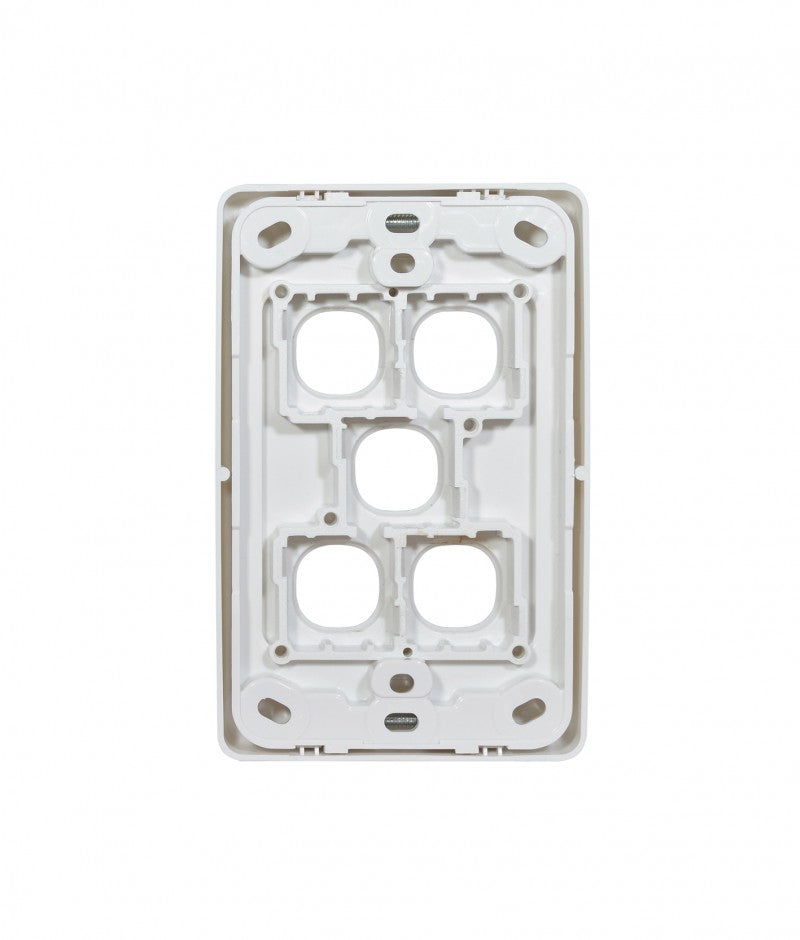 Cougar Switch Plate Vertical 5 Gang (COSWPV5G) GSM
