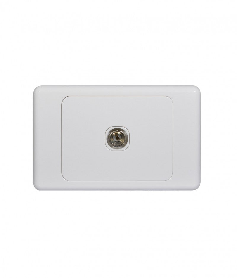 Cougar TV Socket F to Pal Type Connection 1 Gang (COTVFP1G) GSM
