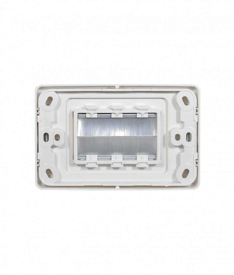 Cougar Brush Cable Management Flush Plate (COBRUSH) GSM