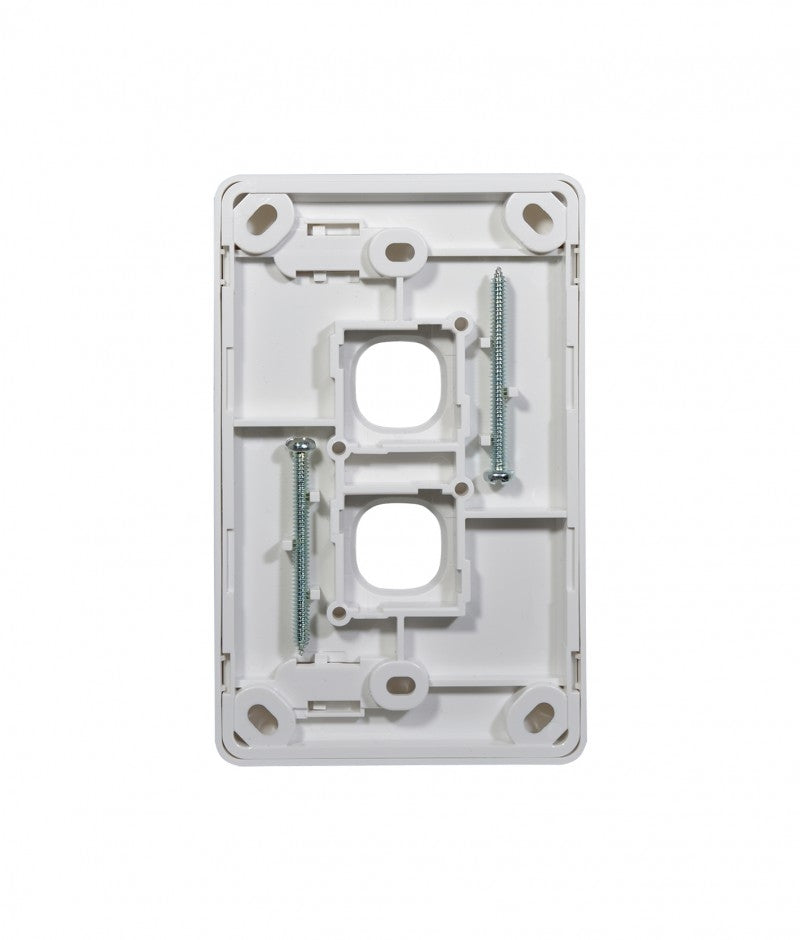 Cheetah Switch Vertical 2 Gang 16AX/20A 250V (CHSWV2G) GSM