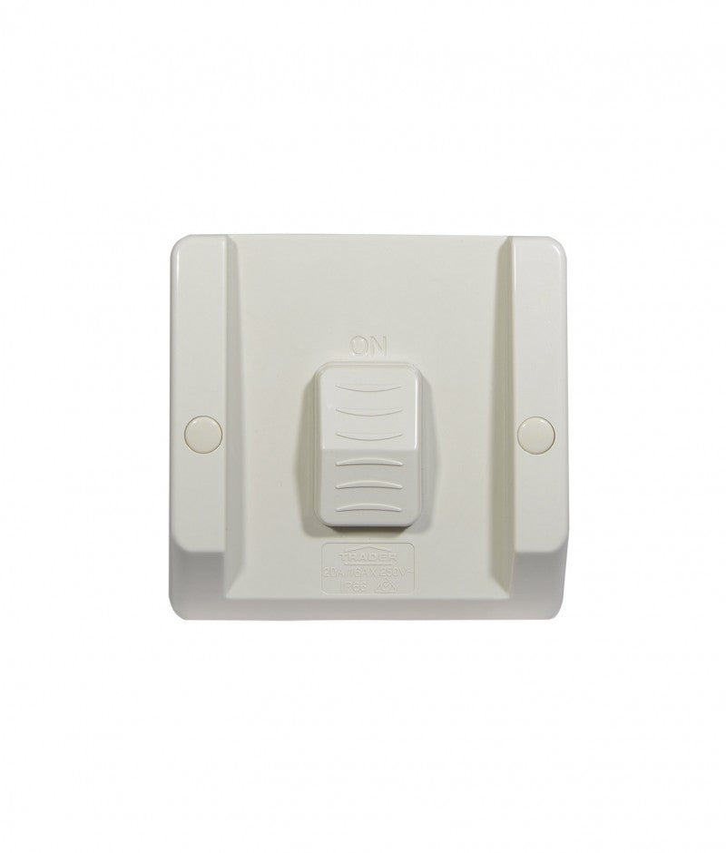 Hippo Single Outdoor Switch IP66 20A/16AX (HPSW1G) GSM