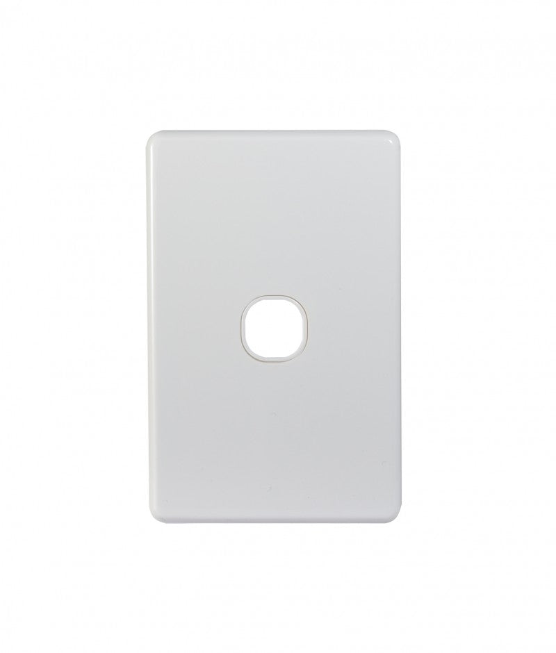 Puma Switch Plate Vertical 1 Gang Less Mech (PUSWPV1G) GSM