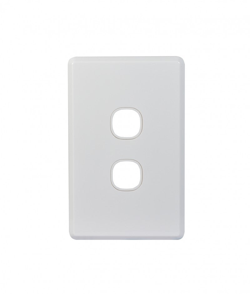 Cheetah Switch Plate Vertical 2 Gang (CHSWPV2G) GSM