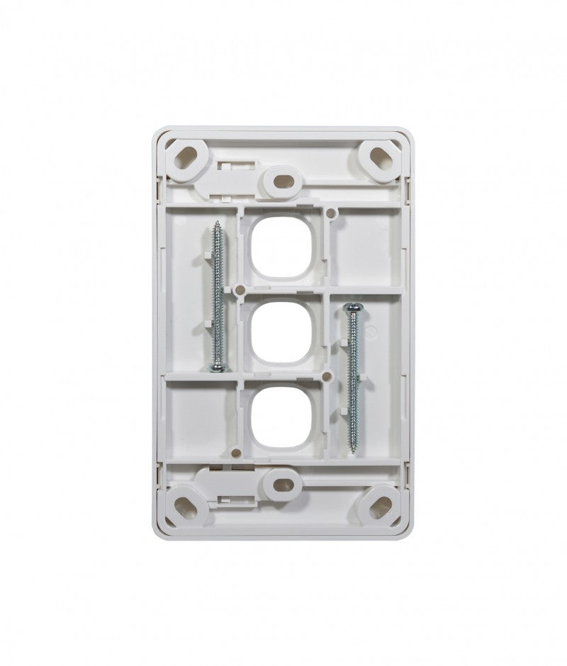 Cheetah Switch Plate Vertical 3 Gang (CHSWPV3G) GSM