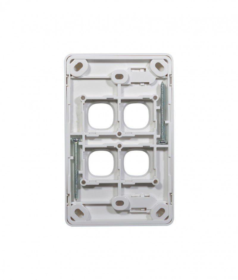 Cheetah Switch Plate Vertical 4 Gang (CHSWPV4G) GSM