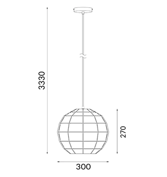 ARMIS Pendant Light Gold ARMIS2 CLA Lighting