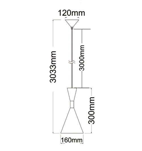 CLASSIC Cone Shape Pendant Lights CLASSIC1A