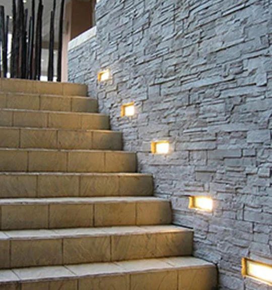 BRICKTRI LED Tri-CCT Recessed Rectangular Diffuser Wall / Brick Lights- BRICKTRI4