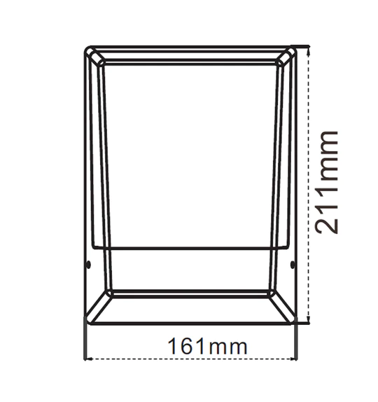 BULK LED Bulkhead Letter Box Lights IP65 IK10- BULK10