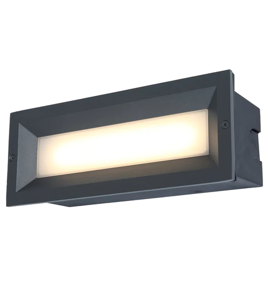 BRICKTRI LED Tri-CCT Recessed Rectangular Diffuser Wall / Brick Lights- BRICKTRI3